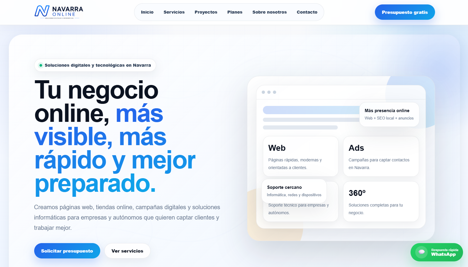 Proyecto web Navarra Online